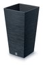Prosperplast Květináč FURU SQUARE 36,5cm antracit