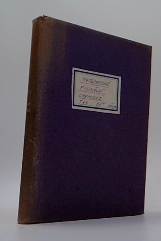 Matematické, fyzikální a chemické Tabulky pro odborné školy