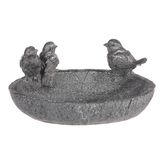 Krmítko pro ptáčky, polyresin.