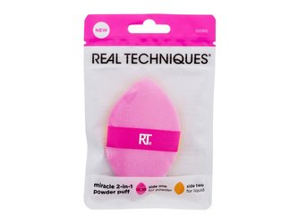 Real Techniques Miracle 2-In-1 Powder Puff Aplikátor 1 ks pro ženy