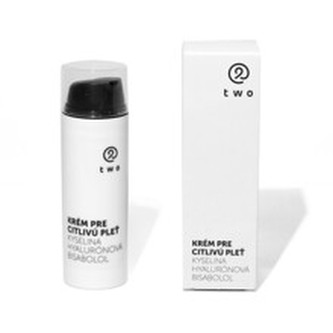two cosmetics Krém pro citlivou pleť Kyselina hyaluronová, Bisabolol 50 ml woman