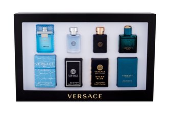 Versace Mini Set 1 edt Eros 5 ml + edt Dylan Blue 5 ml + edt Versce Pour Homme 5 ml + edt Man Eau Fraiche 5 ml