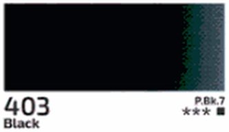 Akrylová barva Rosa 200ml – 403 black