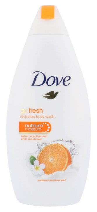 Dove Go Fresh Sprchový gel Mandarin 500 ml pro ženy