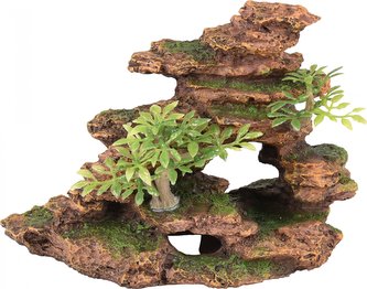 FLAMINGO akvarijní dekorace LAPIS STONES hnědý 16x9x12cm