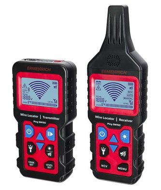Lokátor Ermenrich Ping SM150 - lokace podzemního vedení