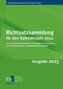 Richtsatzsammlung für das Kalenderjahr 2022