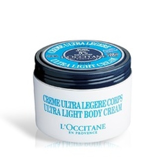 L´Occitane Shea Butter Tělový krém Ultra Light 200 ml pro ženy