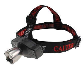 Čelovka CALTER® PROFI nabíjecí, 3W-CREE, 300lum