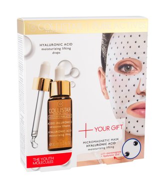 Collistar Pure Actives pleťové sérum 30 ml + pleťová maska Micromagnetic Mask Hyaluronic Acid 1 ks