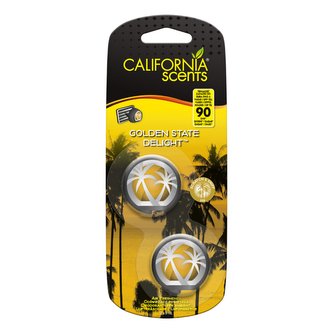 California scents Mini Diffuser Golden State Delight