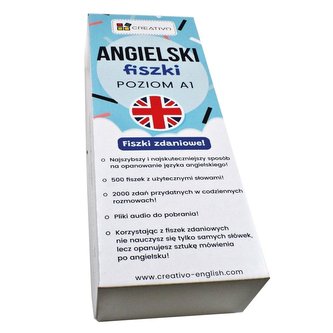 Angielski fiszki zdaniowe Poziom A1