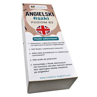 Angielski fiszki zdaniowe Poziom B2