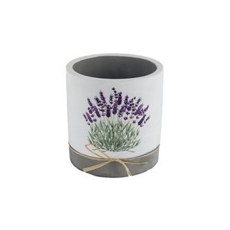Obal na květiny kulatý levandule X5808/1