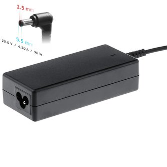 Akyga Nabíjecka na notebook 20V/4.5A 90W 5.5 x 2.5 mm pro Lenovo