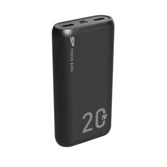 Silicon Power QS15 Powerbank 20000mAh, Li-pol, Fast Charge, černá