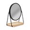 Kosmetické zrcátko | PADMA | se stojanem | 18,5x10x21cm | 877372 Homla