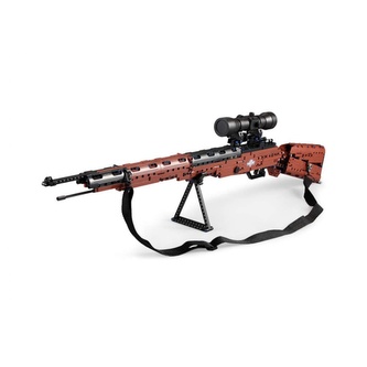 CaDA stavebnice útočná puška K98 Mauser, 653 dílků, pěnové náboje.