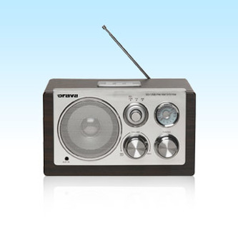 Retro rádio s USB, SD