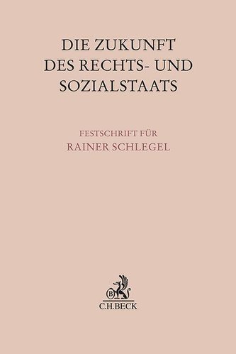 Die Zukunft des Rechts- und Sozialstaats