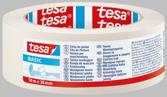 tesa maskovací páska základní, 50 m x 38 mm, bílá