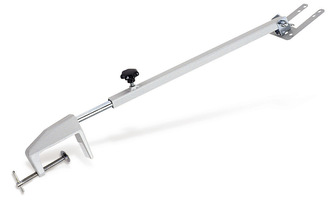 tarifold stolní sloupek s upínacím svěrákem, výška 48-70 cm, šedý, 1 ks