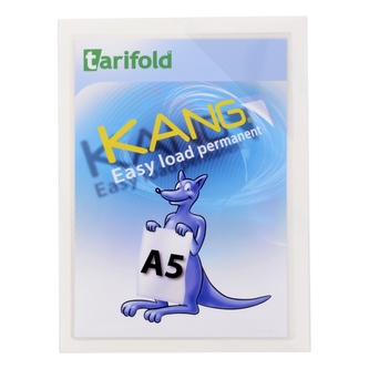 tarifold Kang Easy Load - samolepicí kapsa, A5, permanentní, transparentní, 5 ks