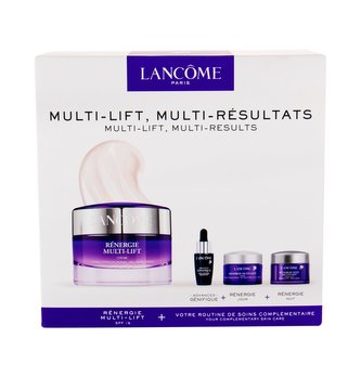 Lancôme Rénergie Multi-Lift denní pleťová péče 50 ml SPF15 + noční pleťová péče 15 ml + pleťové sérum Advanced Genifique 7 ml + denní pleťová péče SPF15 15 ml