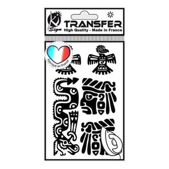 Samolepka na textil zažehlovací, motiv MAYA