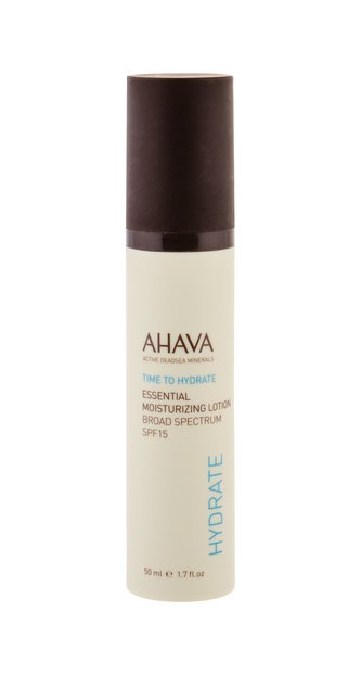 AHAVA Essentials Pleťová voda a sprej Time To Hydrate 50 ml SPF15 pro ženy