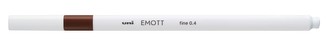 UNI EMOTT liner, 0,4 mm, hnědý