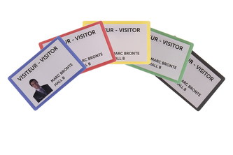 tarifold jmenovka samolaminovací, PP, 66 x 100 mm, transparentní, 25 ks