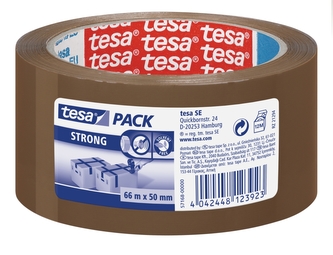 tesa balicí páska, 66 m x 50 mm, PP, hnědá