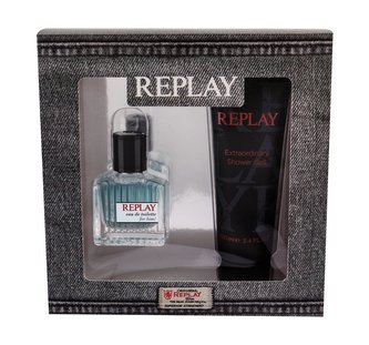 Replay Replay For Him toaletní voda 30 ml + sprchový gel 100 ml