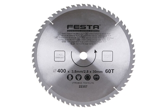 Kotouč pilový ¤400/3.5/30mm 60T  FESTA