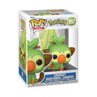 Funko POP Games: Pokemon S14 - Grookey(EMEA)