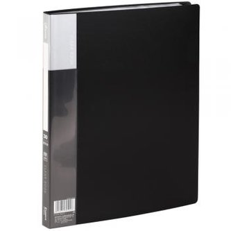 Katalogová kniha Economy PF30AK A4 - 30 kapes Černá