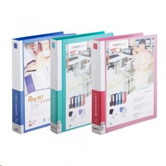 Kroužkový pořadač prezentační Comix TC533U-D A4 40 mm Zelená