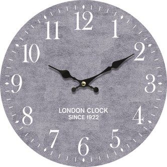 Dřevěné nástěnné hodiny, 0/12