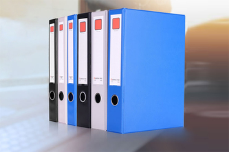 Box na dokumenty magnetický A1297 A4 Černá