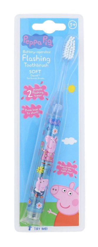 Peppa Pig Peppa Zubní kartáček Battery-Operated Flashing Toothbrush 1 ks pro děti