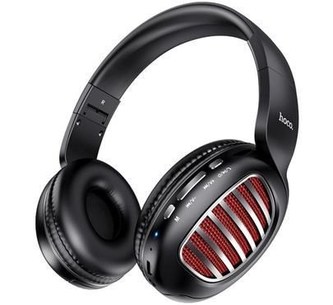 HF, sluchátka Bluetooth HOCO W23 Brilliant, skládácí, černá