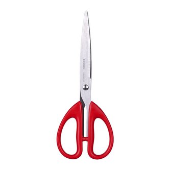 Nůžky kancelářské 180mm B2716 Červená