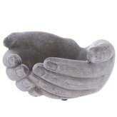 Betonový květináč - ruce, 0/18