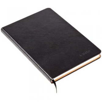 Poznámkový blok Business 141x206mm C5810 Linkovaný Černá