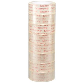 Páska lepící transparentní 18mm x 27.4m JF1830-8ks