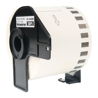 Brother DK-44205, 62mm x 30,48m, držák + role etiket