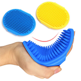 Vyčesávací masážní kartáč pro kočky 13cm Růžová