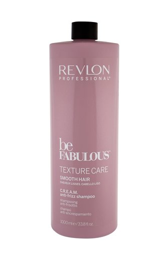 Revlon Professional Be Fabulous Šampon Texture Care Smooth Hair 1000 ml pro ženy