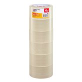 Páska balící transparentní 50mm x 91,4m JF5510-6